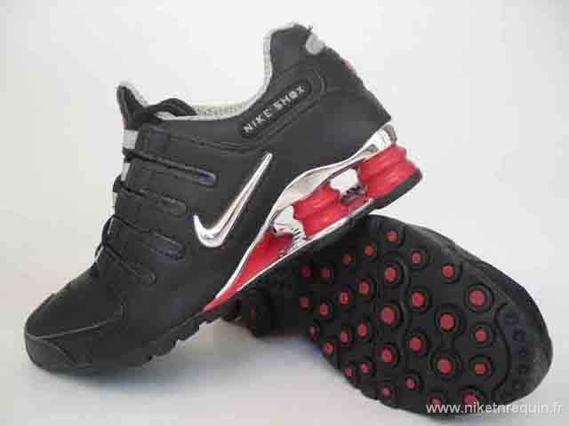 arrial nouvelle! Nike Shox NZ noir rouge (1)